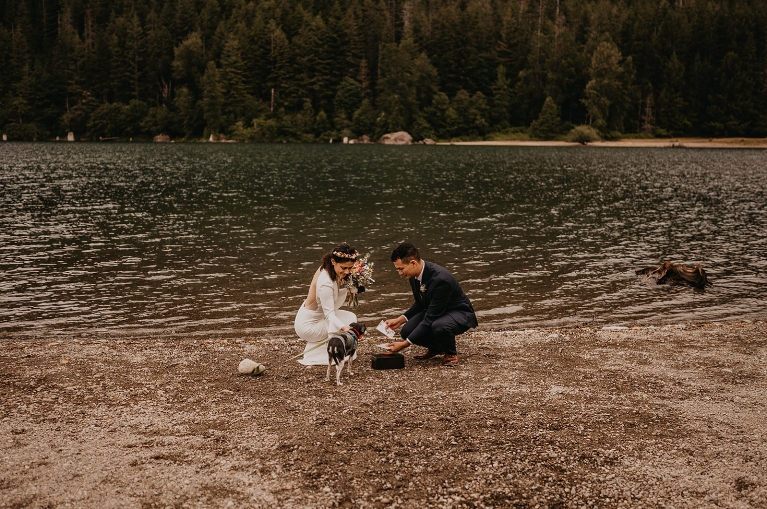 Rattlesnake Lake Elopement Emett Joseph Photography