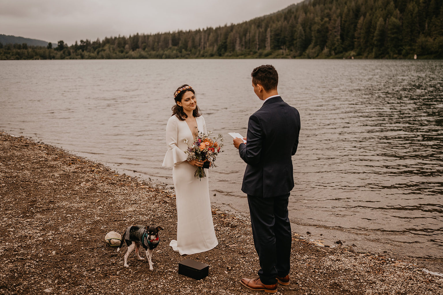 Rattlesnake Lake Elopement Emett Joseph Photography